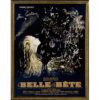 TFTM Melrose | Antique Art | Large Original Jean Cocteau "La Belle et la Bete" Framed Poster