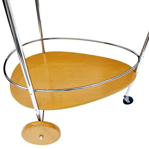 Rare Streamline Beverage Cart by Treitel-Gratz 1949 - Image 5