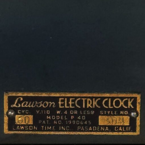 Art Deco Streamline Zephyr Clock in Black Chrome - Image 5