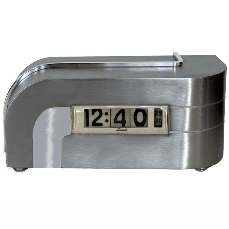 Streamline Art Deco Zephyr Clock by Lawson //TFTMMelrose