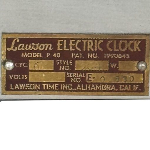 Streamline Art Deco Zephyr Clock by Lawson - Image 5