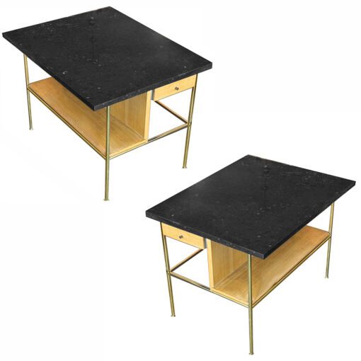Pr. Paul McCobb Irwin for Calvin Opposing Side Tables