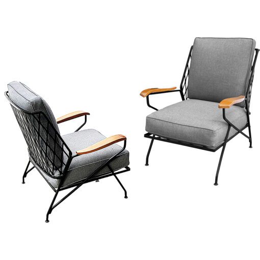 Pair of 1950's Salterini Chairs by Maurizio Tempestini