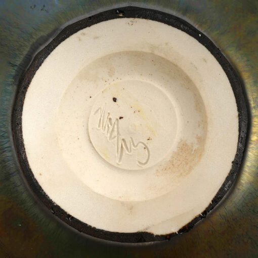 Tall Vase by Hideaki Miyamura in Bronze Glaze - Image 5