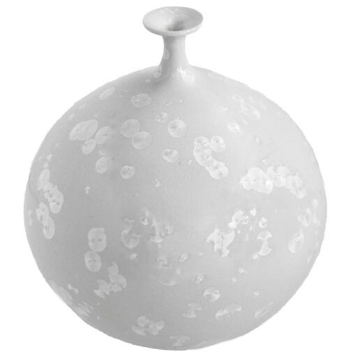 White Crystaline Vase Grouping by Hideaki Miyamura - Image 2