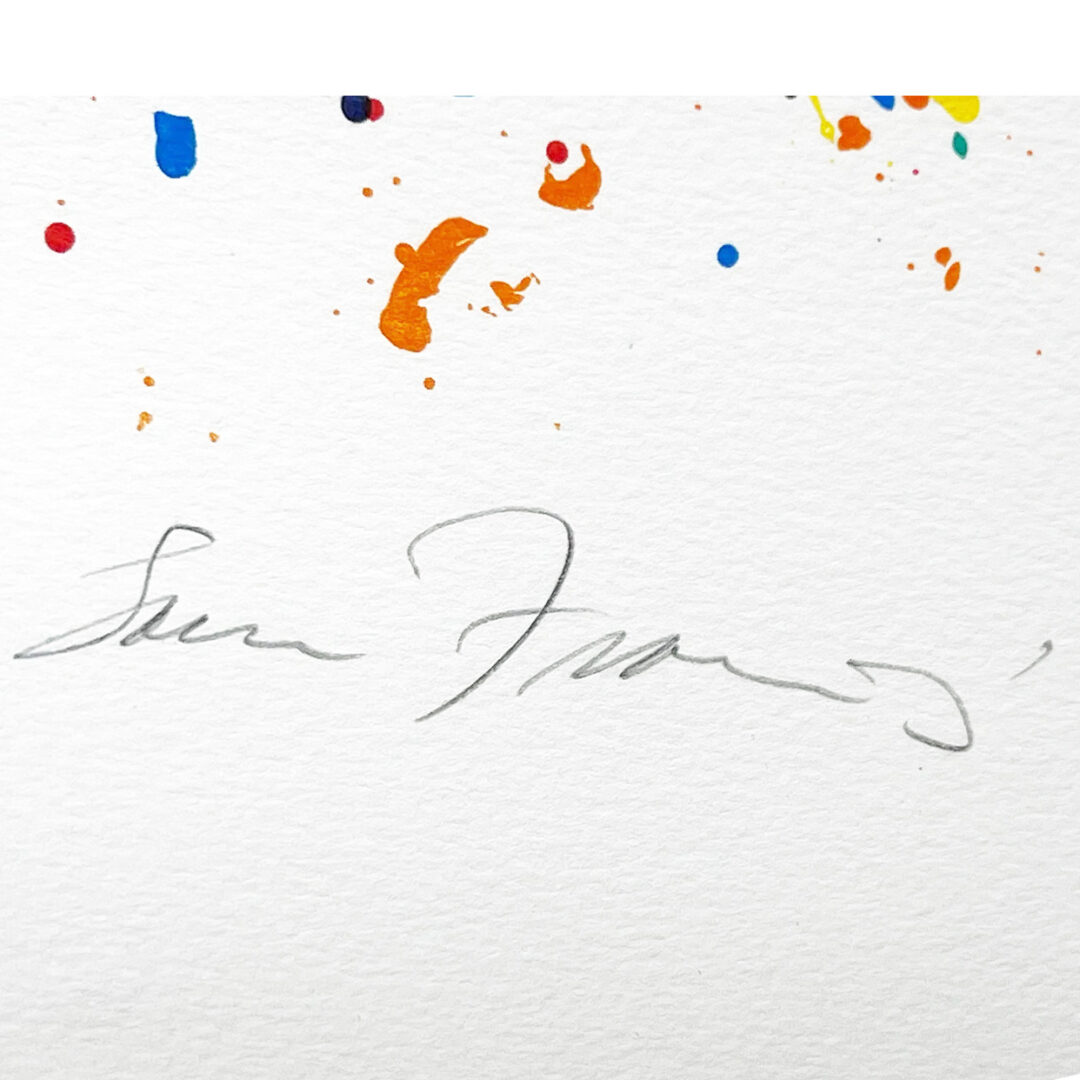 Sam Francis Signed and Numbered Lithograph SF 229 (Lembark, L262) 1983 - Image 3