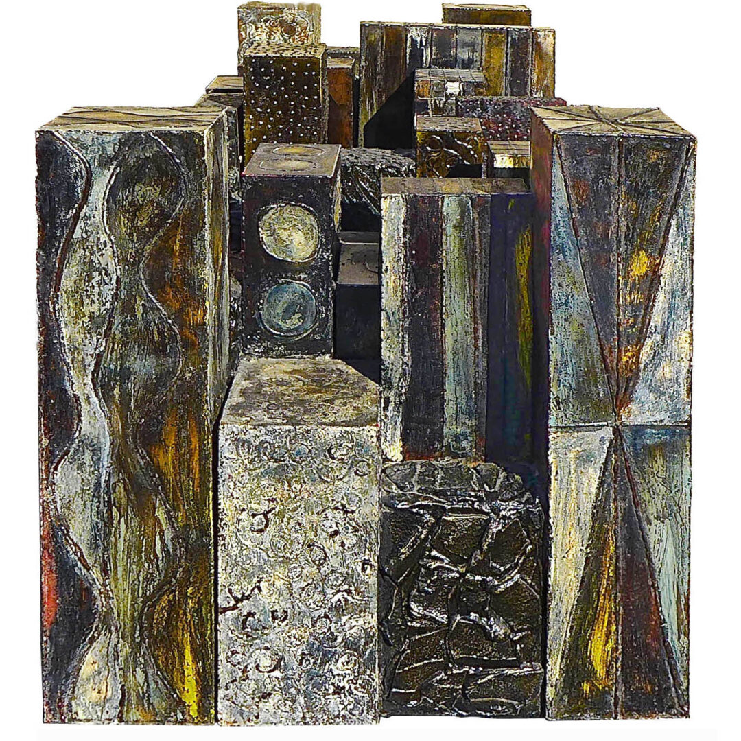 Monumental Skyline Table Base, Signed Paul EvansĀ - Image 7