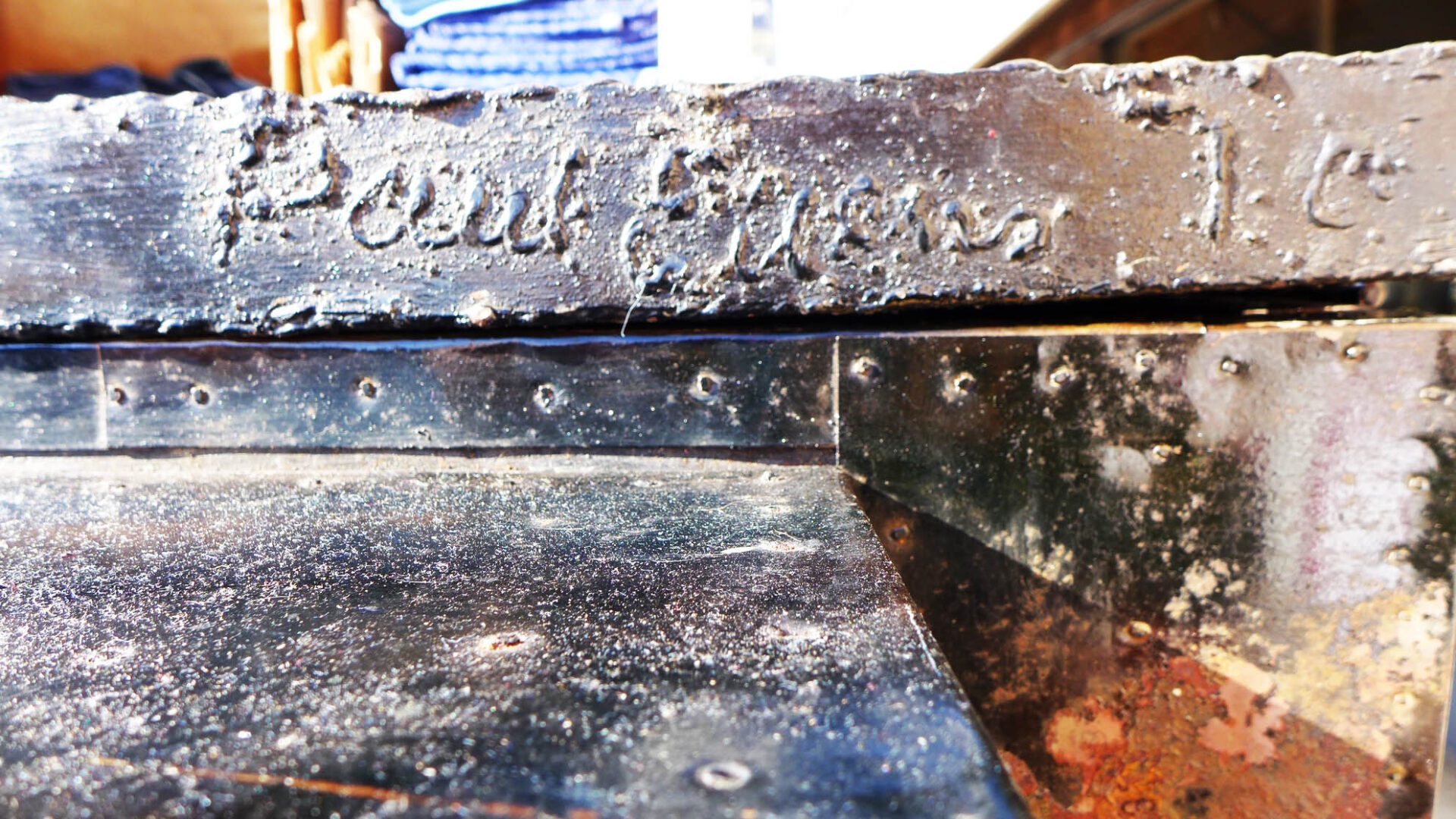 Monumental Skyline Table Base, Signed Paul EvansĀ - Image 8