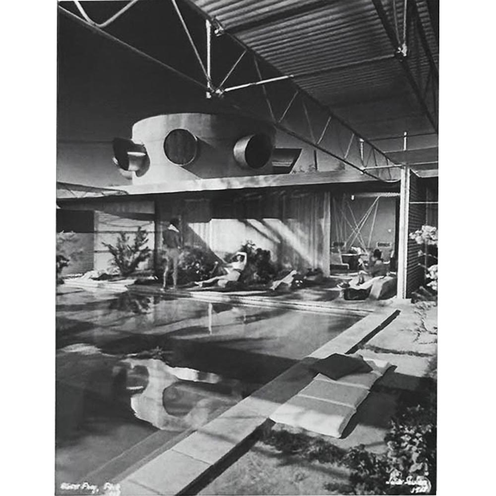 Original Julius Shulman Photo "Frey Residence" Printed 1990's