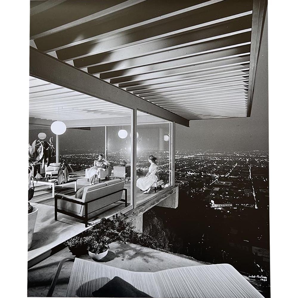 Original Julius Shulman "Case Study 22" Photo Printed 1990's