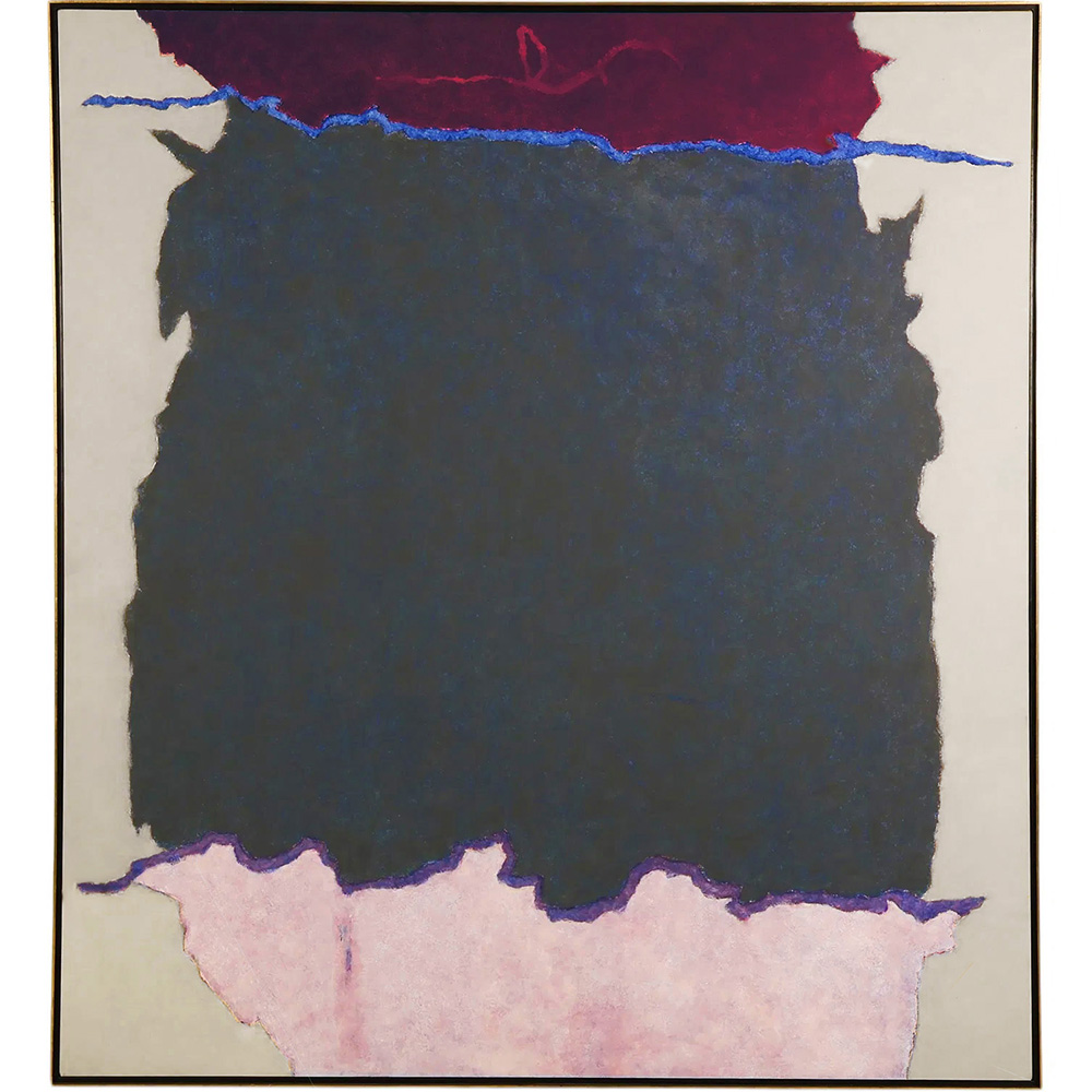 Theodore Stamos Large Acrylic on Canvas Painting