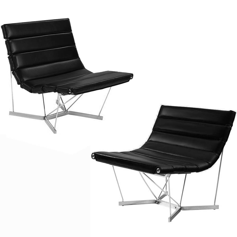 Rare Pair of Cantenary Chairs by George Nelson for Herman Miller