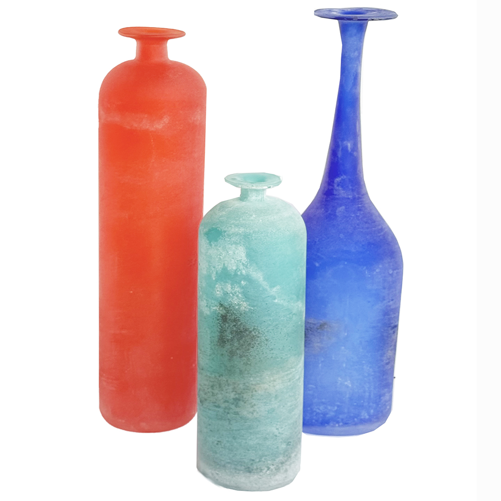 Murano Scavo Glass Grouping