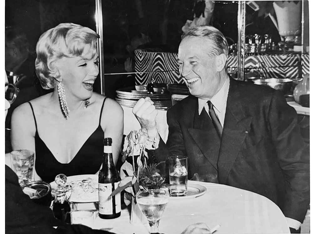 Marilyn Monroe at the El Morocco Club 1955 #2