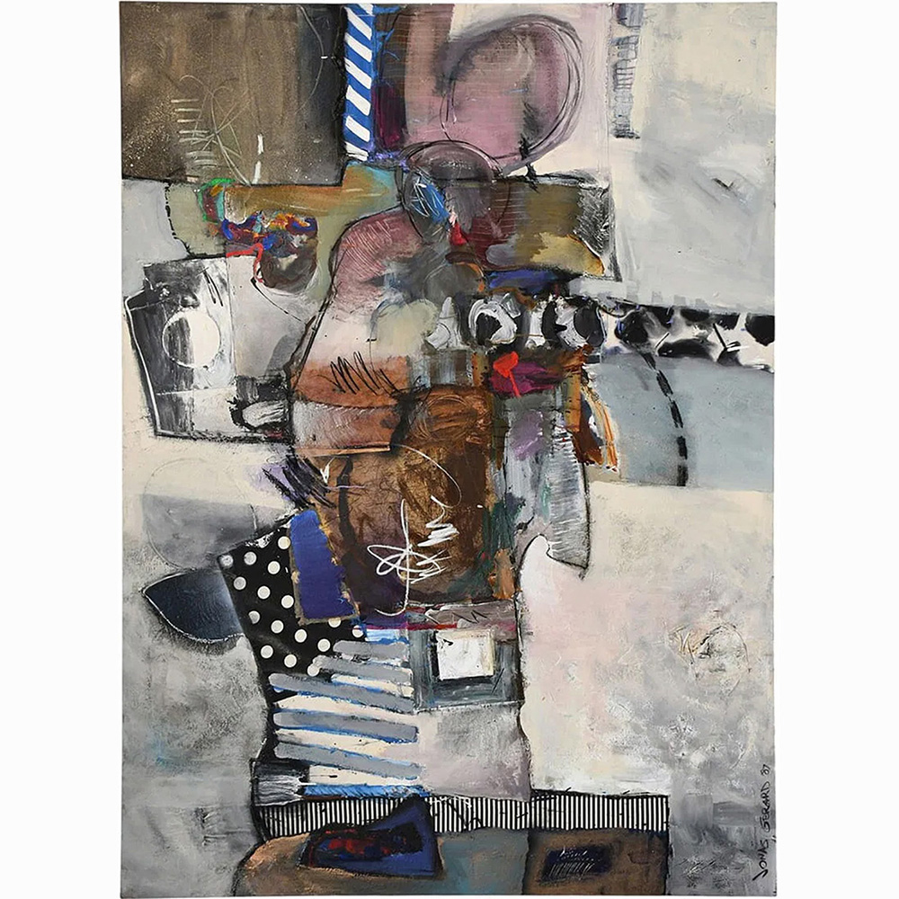 Jonas Gerard Large O/C Abstract Painting - Image 8