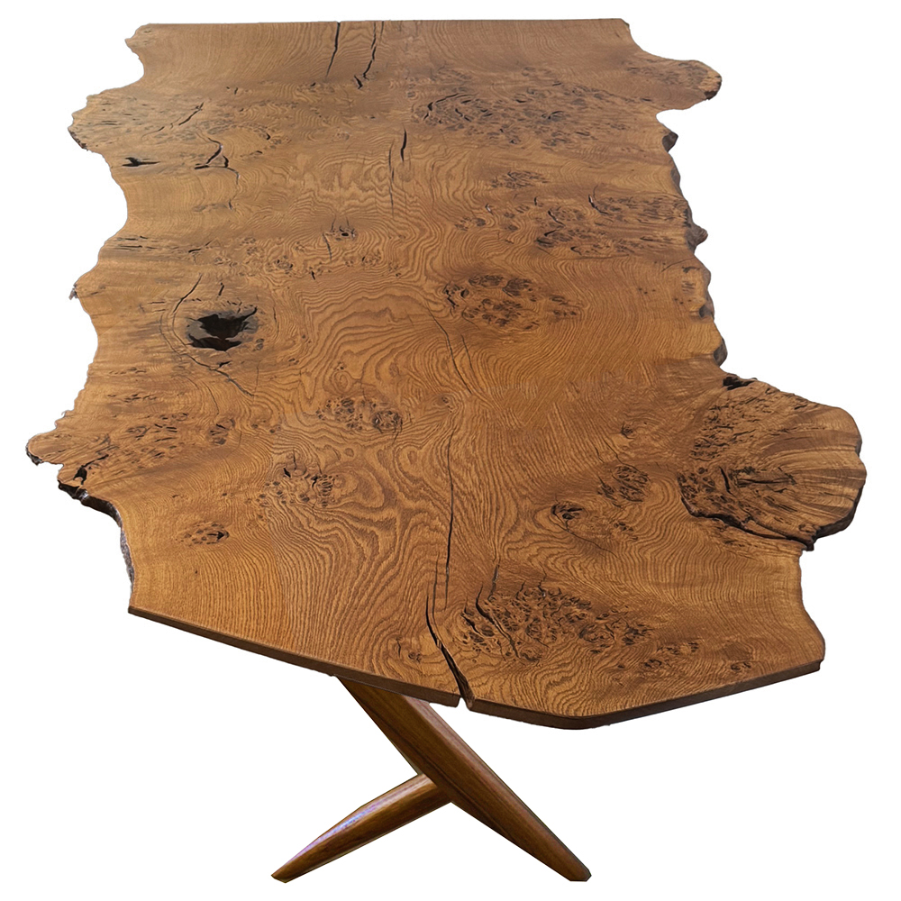 Rare Nakashima Conoid Special Order Executive Desk 1960 - Image 5